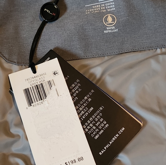 SOLD!!! $198 Ralph Lauren RLX Spyglass Full Zip Stretch Performance Vest L Grey - Picture 6 of 11
